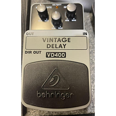 Behringer VD400 Vintage Delay Effect Pedal