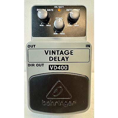 Behringer VD400 Vintage Delay Effect Pedal