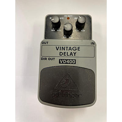 Behringer VD400 Vintage Delay Effect Pedal