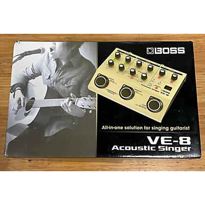 BOSS VE8 Acoustic Singer Effect Processor