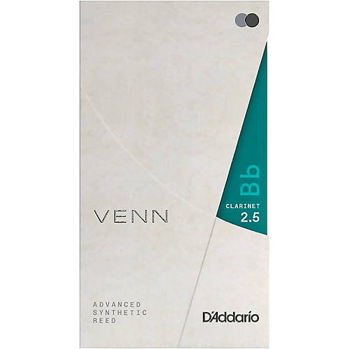 D'Addario Woodwinds VENN Bb Clarinet Reed 2.5