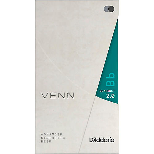 D'Addario Woodwinds VENN Bb Clarinet Reed 2
