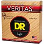 DR Strings VERITAS Uncoated Accurate Core Technology Acoustic Guitar Strings 3-Pack Light (12-54)