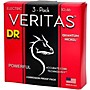 DR Strings VERITAS Uncoated Accurate Core Technology Electric Guitar Strings 3-Pack Medium (10-46)