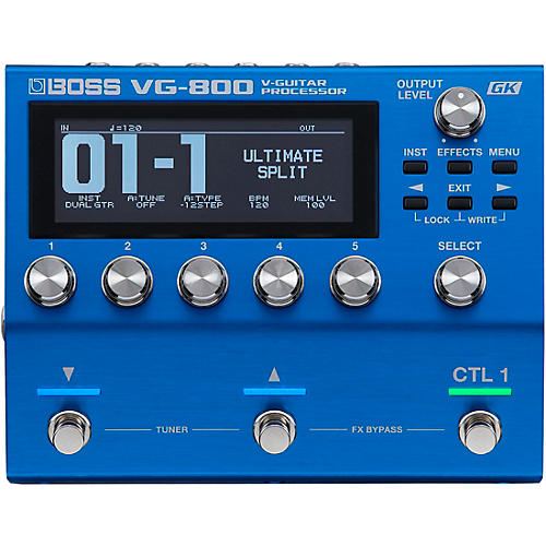 BOSS VG-800 V-Guitar Processor Blue