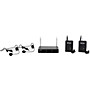 Gemini VHF-02HL Dual Channel VHF Lavalier Wireless Headset System S48