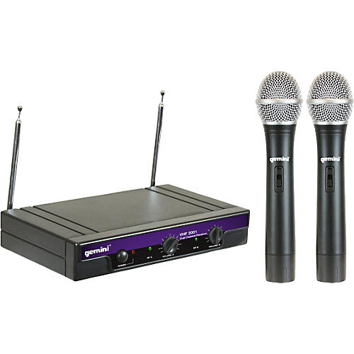 VHF-2001M Dual Handheld Wireless System