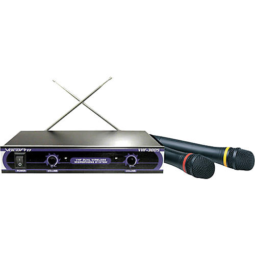 VHF-3005 Dual Wireless Microphone System