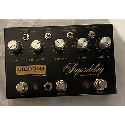Empress Effects VIMSD Vintage Modified Superdelay Effect Pedal