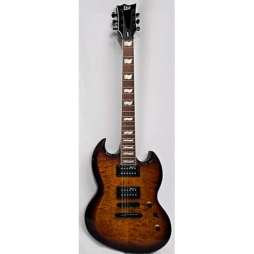 ESP VIPER-256 Solid Body Electric Guitar DARK BROWN SUNBURST