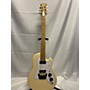 Used Ovation VIPER Solid Body Electric Guitar Yellow