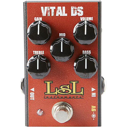 LsL Instruments VITAL DS Versatile Modern Distortion Effects Pedal Condition 1 - Mint Red