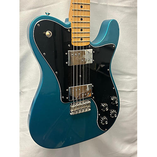 Fender VIntera Telecaster Deluxe Solid Body Electric Guitar Blue