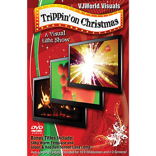 Global Creative Group VJWorld Visuals - Trippin' on Christmas DVD Series DVD Written by Ian Faith