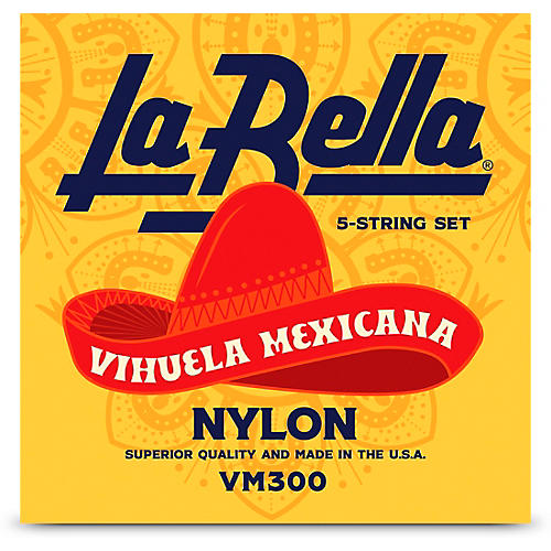 LaBella VM300 Vihuela de Mexico 5-String Set