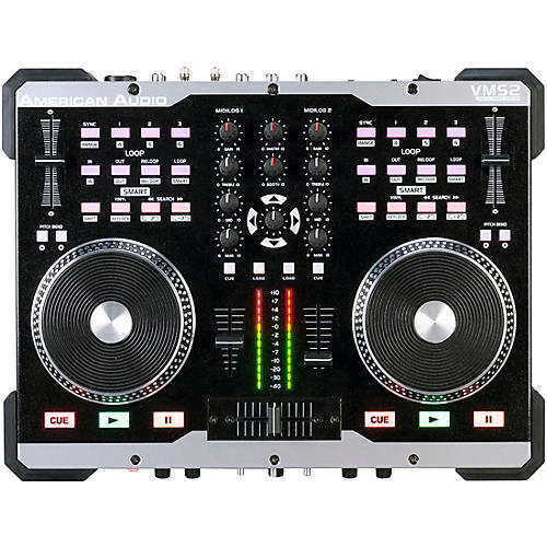 VMS2 2-Channel Compact DJ Midi Controller with Software