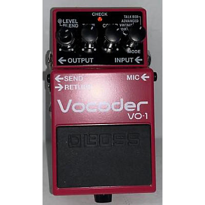 BOSS VO1 Vocoder Effect Pedal