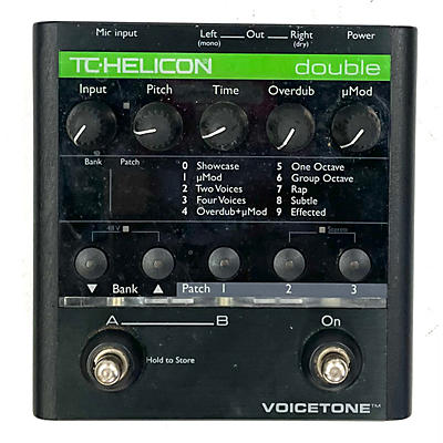 TC Helicon VOICETONE DOUBLE Vocal Processor