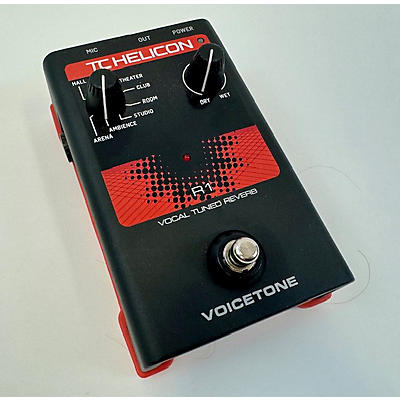 TC Helicon VOICETONE R1 REVERB Effect Pedal