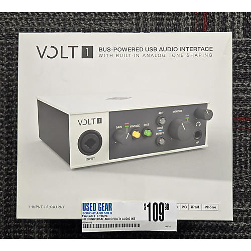Universal Audio VOLT1 Audio Interface