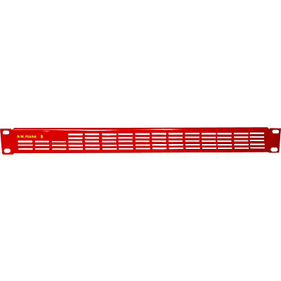 D.W. Fearn VRP-1 Red Vented Rack Panel