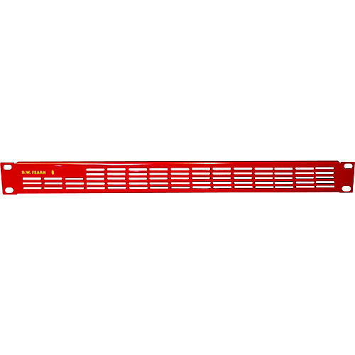 D.W. Fearn VRP-1 Red Vented Rack Panel
