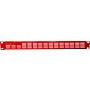 D.W. Fearn VRP-1 Red Vented Rack Panel