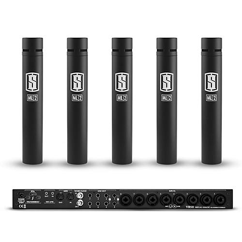 VRS8 Thunderbolt Audio Interface and ML-2 Small Diaphragm Modeling Microphone 5-Pack