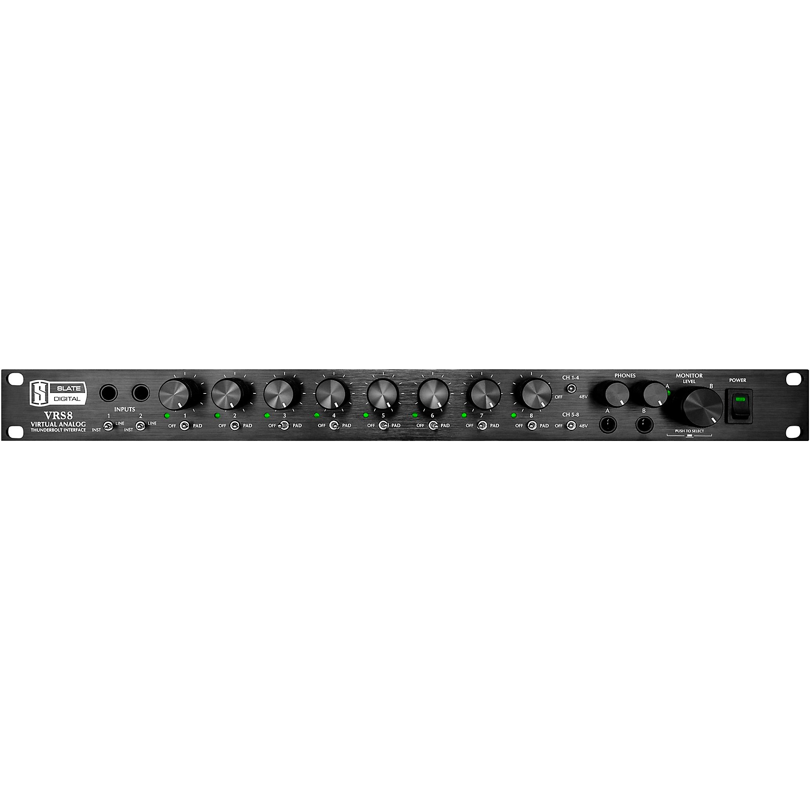 Slate Digital VRS8 Thunderbolt Audio interface with 8 Mic Preamps ...