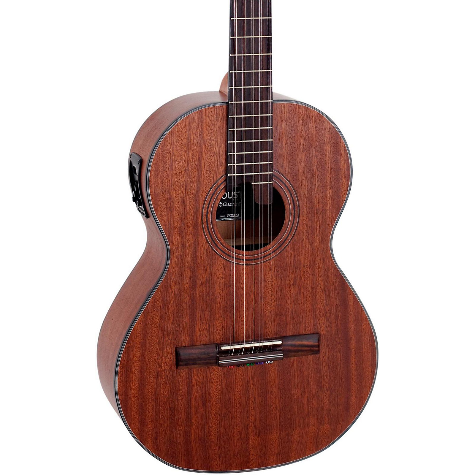 Giannini VSA2 EQ Sapelle Top Brazilian 10String AcousticElectric