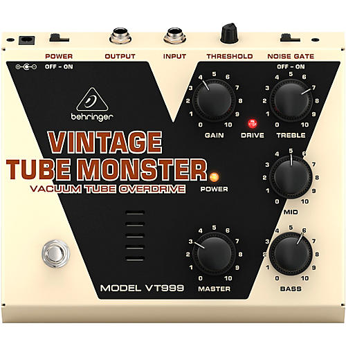 VT999 Vintage Tube Monster Classic Tube Overdrive Guitar Effects Pedal