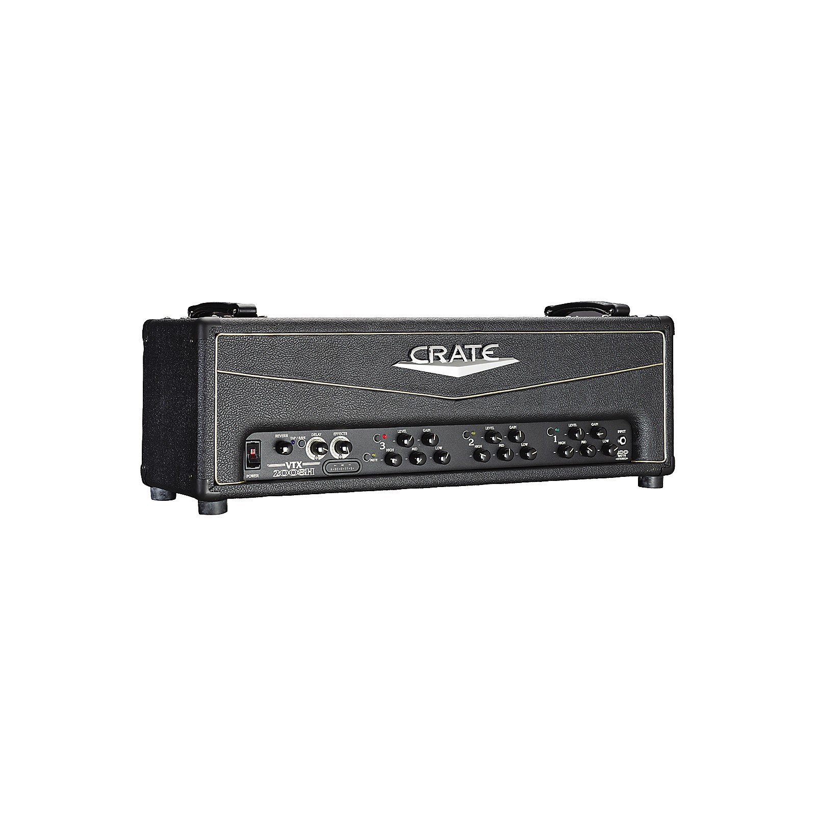 Crate VTX Series VTX200SH 2 x 100W Stereo Guitar Amp Head | Musician's ...