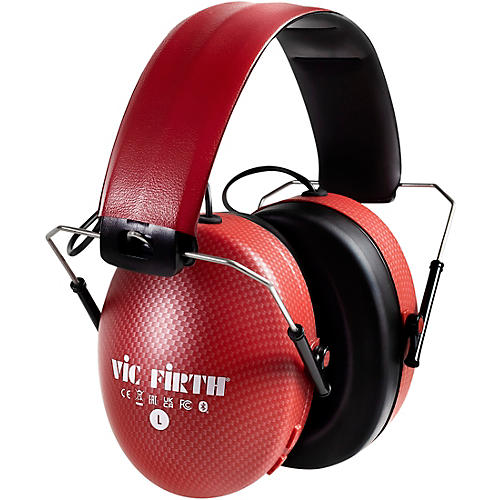 Vic Firth VXHP Bluetooth Isolation Headphones Red