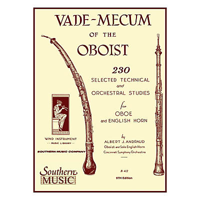 Southern Vade Mecum of the Oboist (230 Selected Technical and Orchestral Studies) Southern Music Series Book