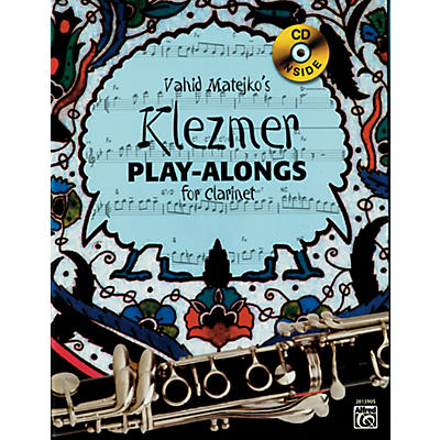 Alfred Vahid Matejko's Klezmer Play-Alongs for Clarinet Book & CD