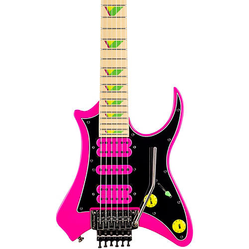 Traveler Guitar Vaibrant 88 Deluxe Electric Guitar Condition 2 - Blemished Hot Pink 197881324193