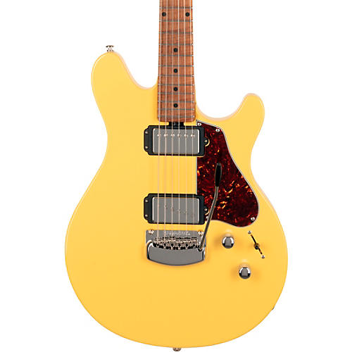 Ernie Ball Music Man Valentine Trem Electric Guitar TV Yellow