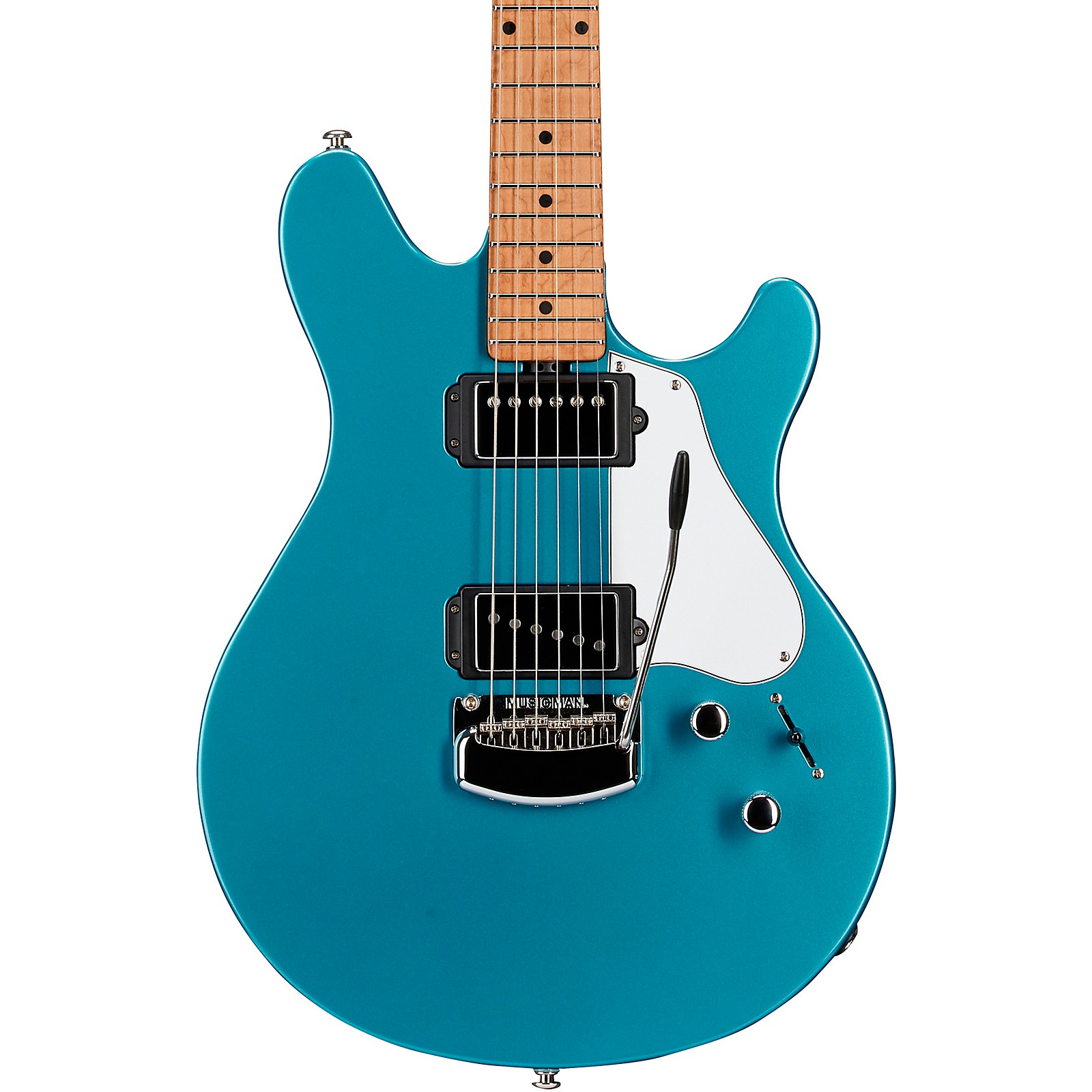 Ernie Ball Music Man Valentine Trem Electric Guitar Toluca Lake Blue Musician's Friend Ernie Ball Music Man Valentine Trem Electric Guitar Toluca Lake Blue Musician's Friend