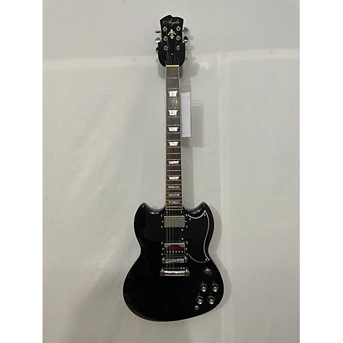 Agile Valkyrie Solid Body Electric Guitar Black