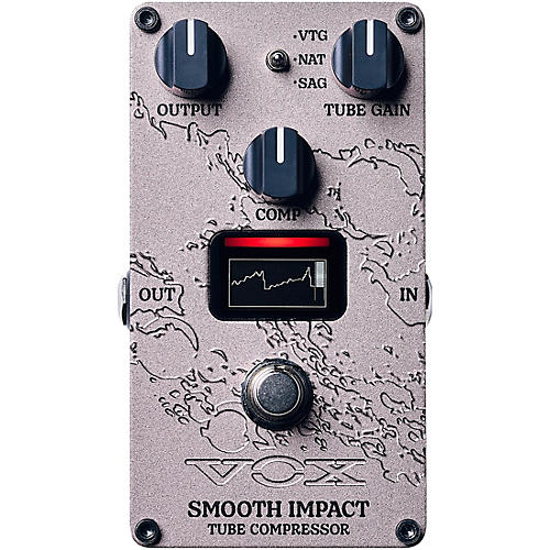 VOX Valvenergy Smooth Impact Compressor Effects Pedal Bronze