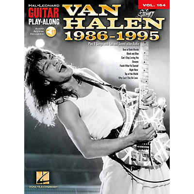 Hal Leonard Van Halen 1986-1995 - Guitar Play-Along Vol. 164 Book/CD