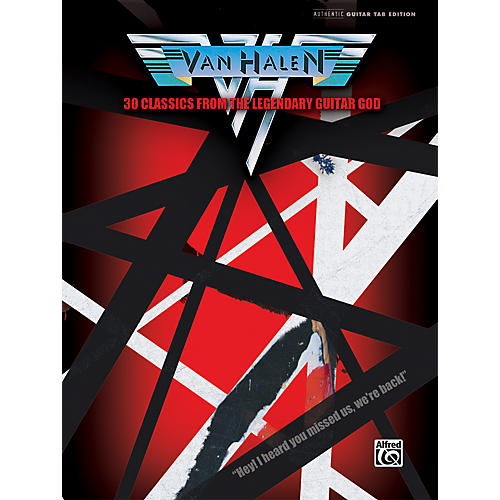 Van Halen 30 Classics from the Legendary Guitar God Guitar Tab Book