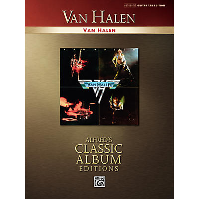 Alfred Van Halen Collection Classic Album Edition Guitar Tab Songbook