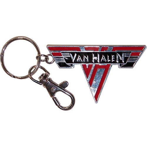 Van Halen Logo Metal Keychain