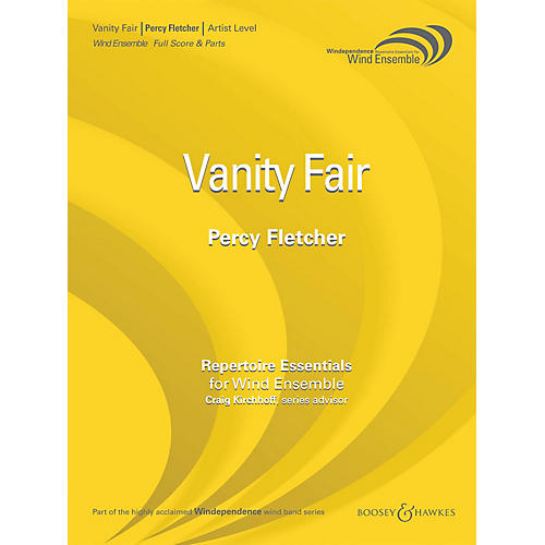 Boosey and Hawkes Vanity Fair (Score Only) Concert Band Level 5 Composed by Percy Fletcher Arranged by Brant Karrick