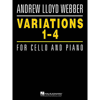 Hal Leonard Variations 1-4 for Cello and Piano Instrumental Series Softcover