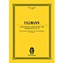 Eulenburg Variations, Fantasy and Double Fugue Study Score Series Composed by Viktor Ullmann