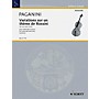 Schott Variations on One String (Cello and Piano) Schott Series