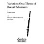 Southern Variations on a Theme of Robert Schumann (Bassoon) Southern Music Series by William Mac Davis