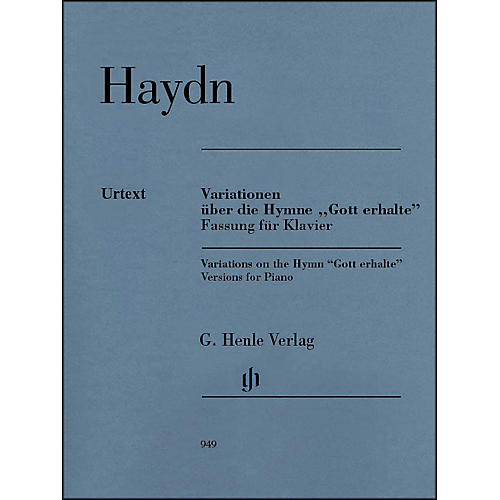 G. Henle Verlag Variations on the Hymn 